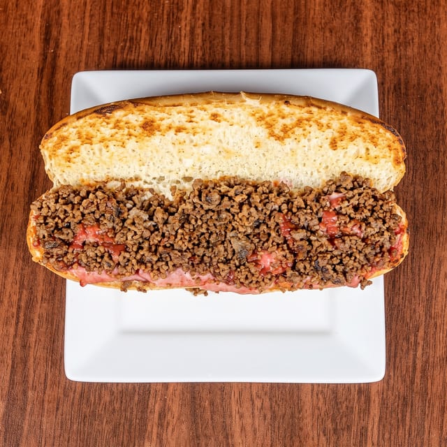 Ham & Cheese Meat Lovers Sandwich.