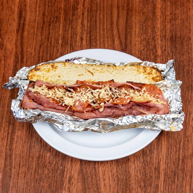 BBQ Submarine Sandwich.