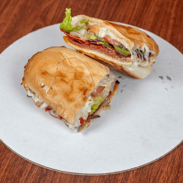 Italian Hoagie Sandwich.