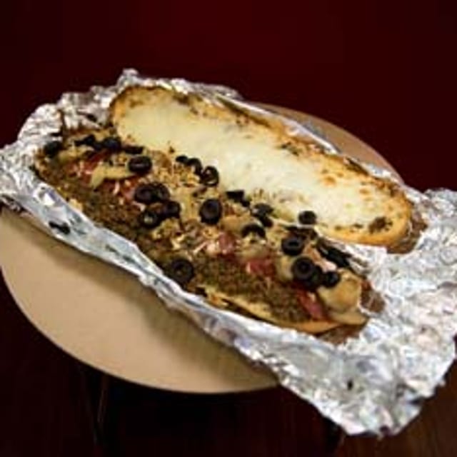 Stromboli Supreme Sandwich.