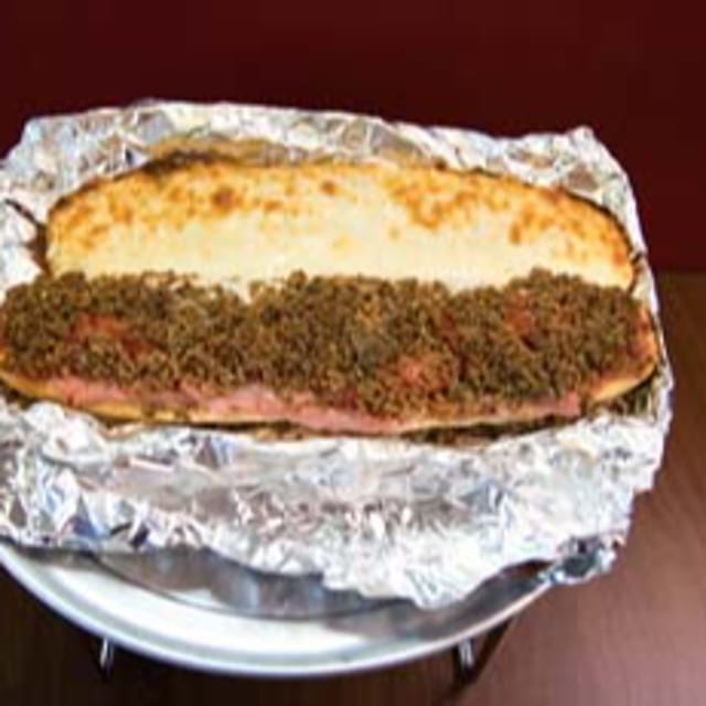 Ham & Cheese Meat Lovers Sandwich.